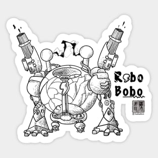 Robo BoBo (Robot) Sticker